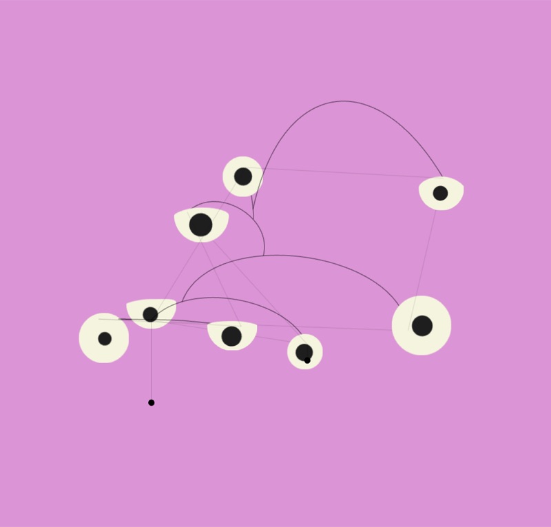 Calder Mobile Eyes