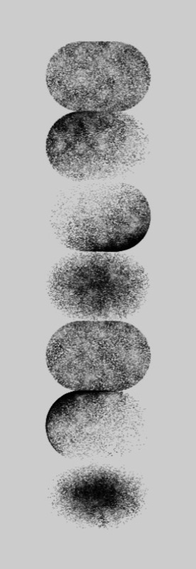 stipple( random() )